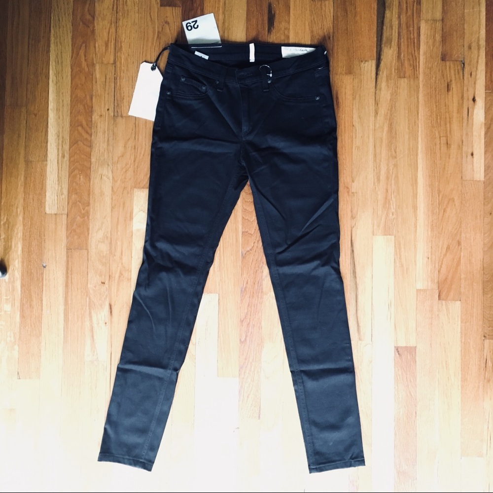 Rag & Bone Black legging Jeans Size 29